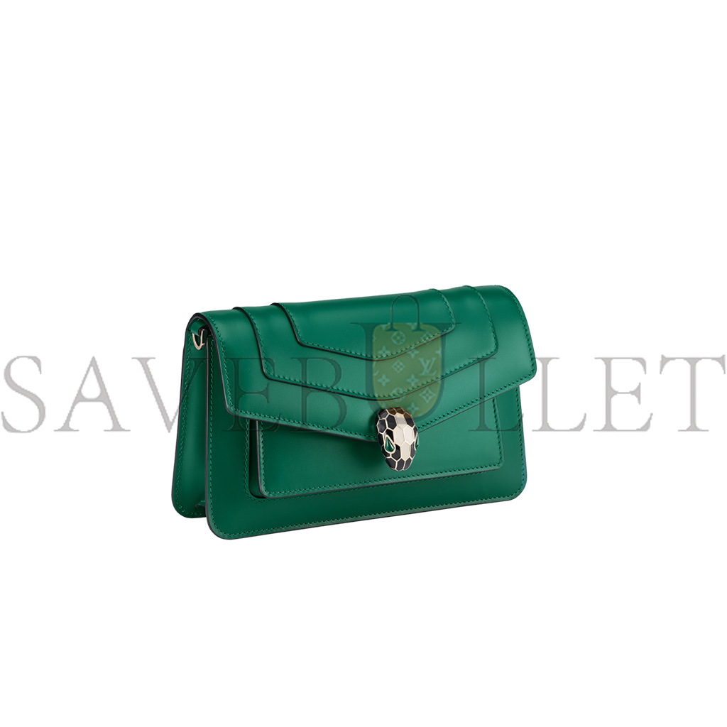 BVLGARI SERPENTI FOREVER EAST-WEST SHOULDER BAG (22*13*5.5cm) 